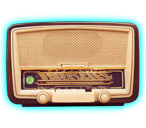 Image of an old Radio